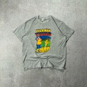 Vintage 90s Original Design golfing single stitch tee